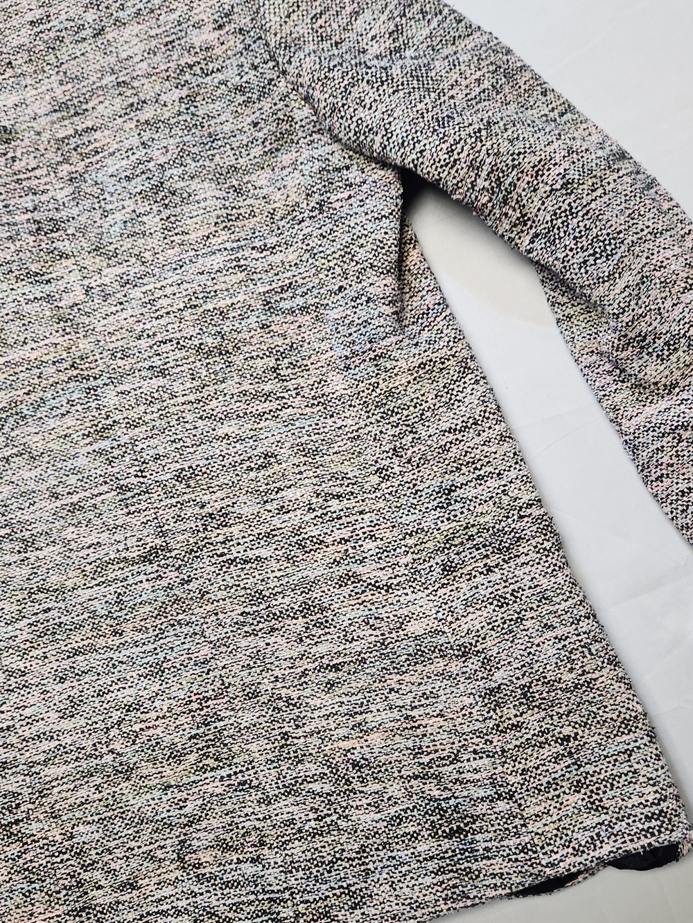 Vintage Earl Rutenberg Small MultiColor Handwoven Tweed Silk Blazer USA Heather - Picture 9 of 12